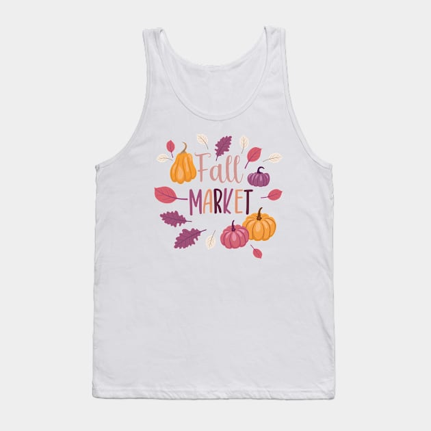 Fall Market Tank Top by SWON Design